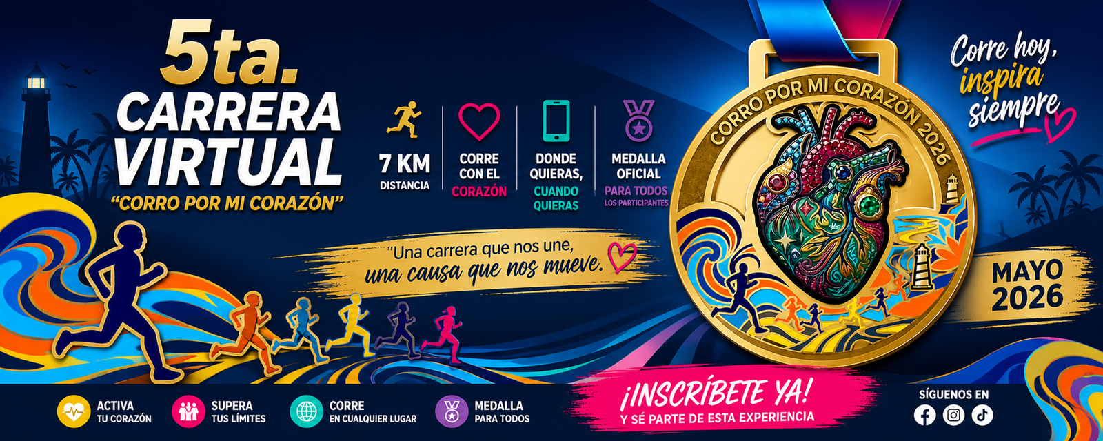 Corro por mi corazón